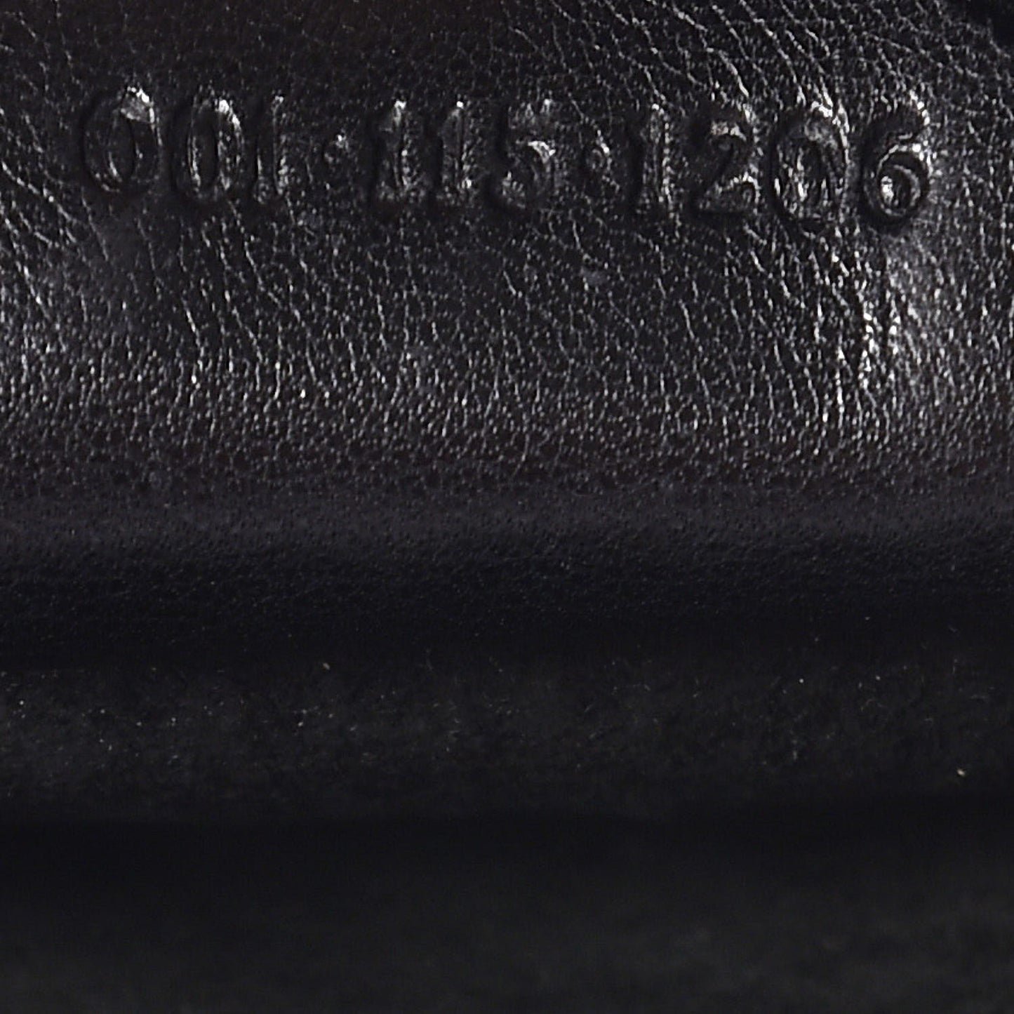 Ostrich Shoulder Bag Black