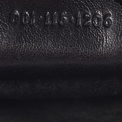 Gucci Ostrich Shoulder Bag Black 9 of 12