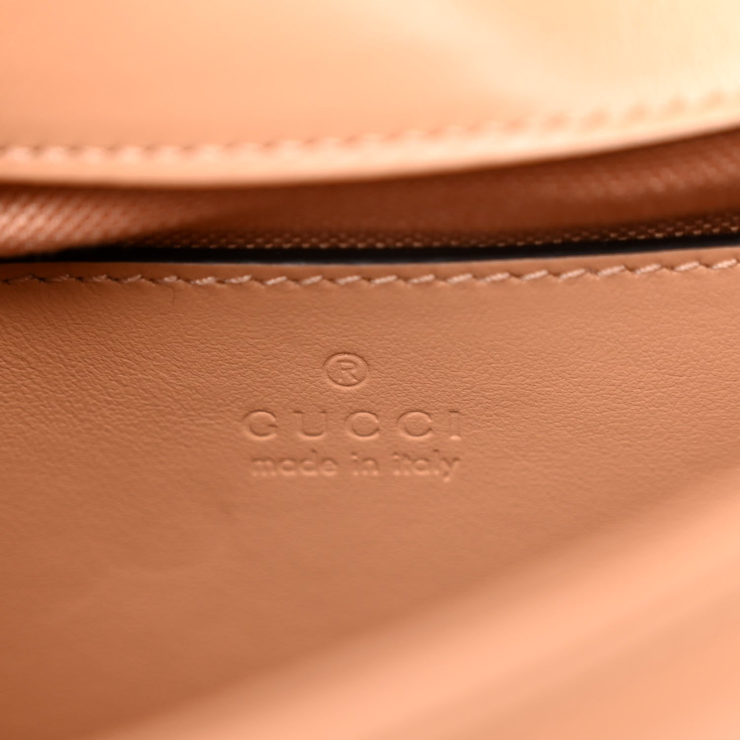 Gucci Calfskin Matelasse Monochrome Mini GG Marmont Crossbody Shoulder Bag Camelia Winter Rose 6 of 9