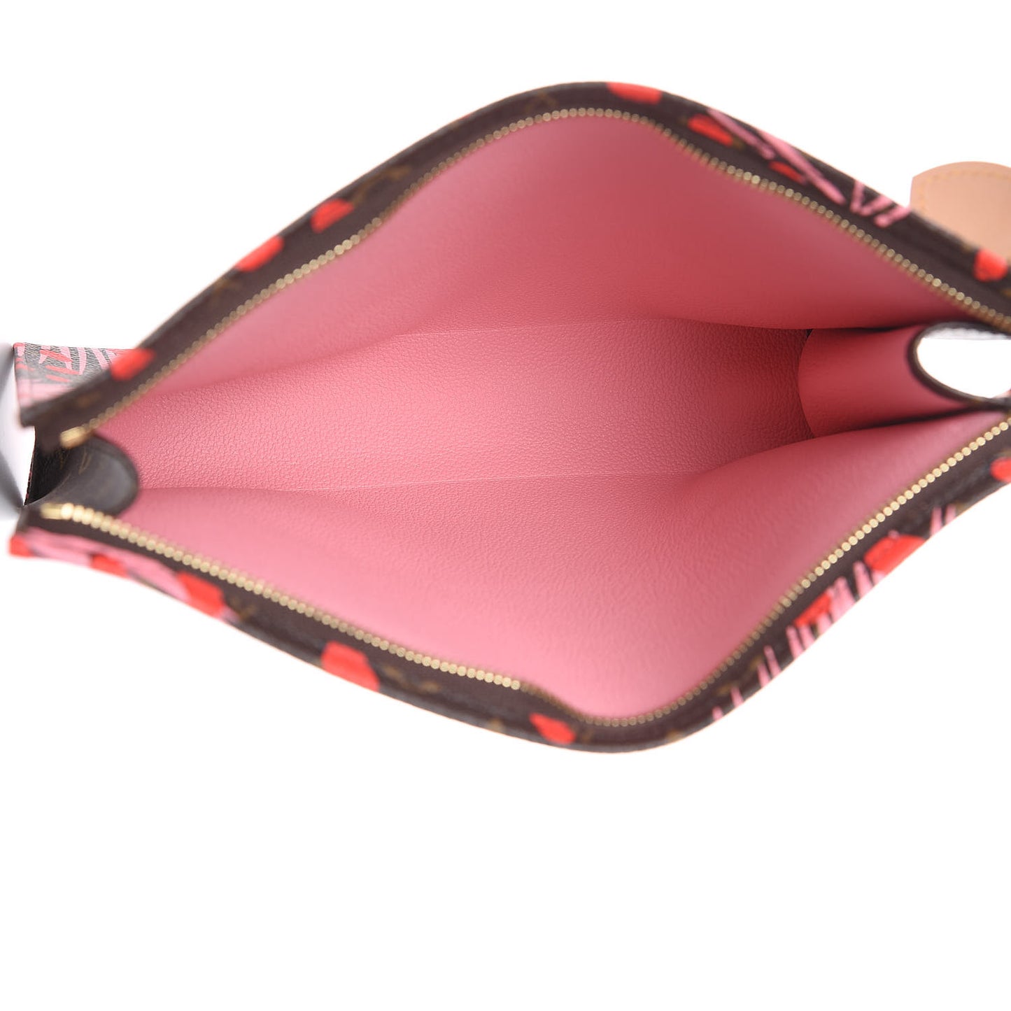 Monogram Jungle Dots Toiletry Pouch 26 Sugar Pink Poppy