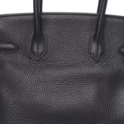 Hermes Taurillon Clemence Birkin 30 Bleu Nuit 13 of 13