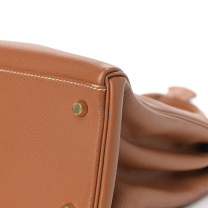 Hermes Togo Kelly Retourne 35 Gold 9 of 21