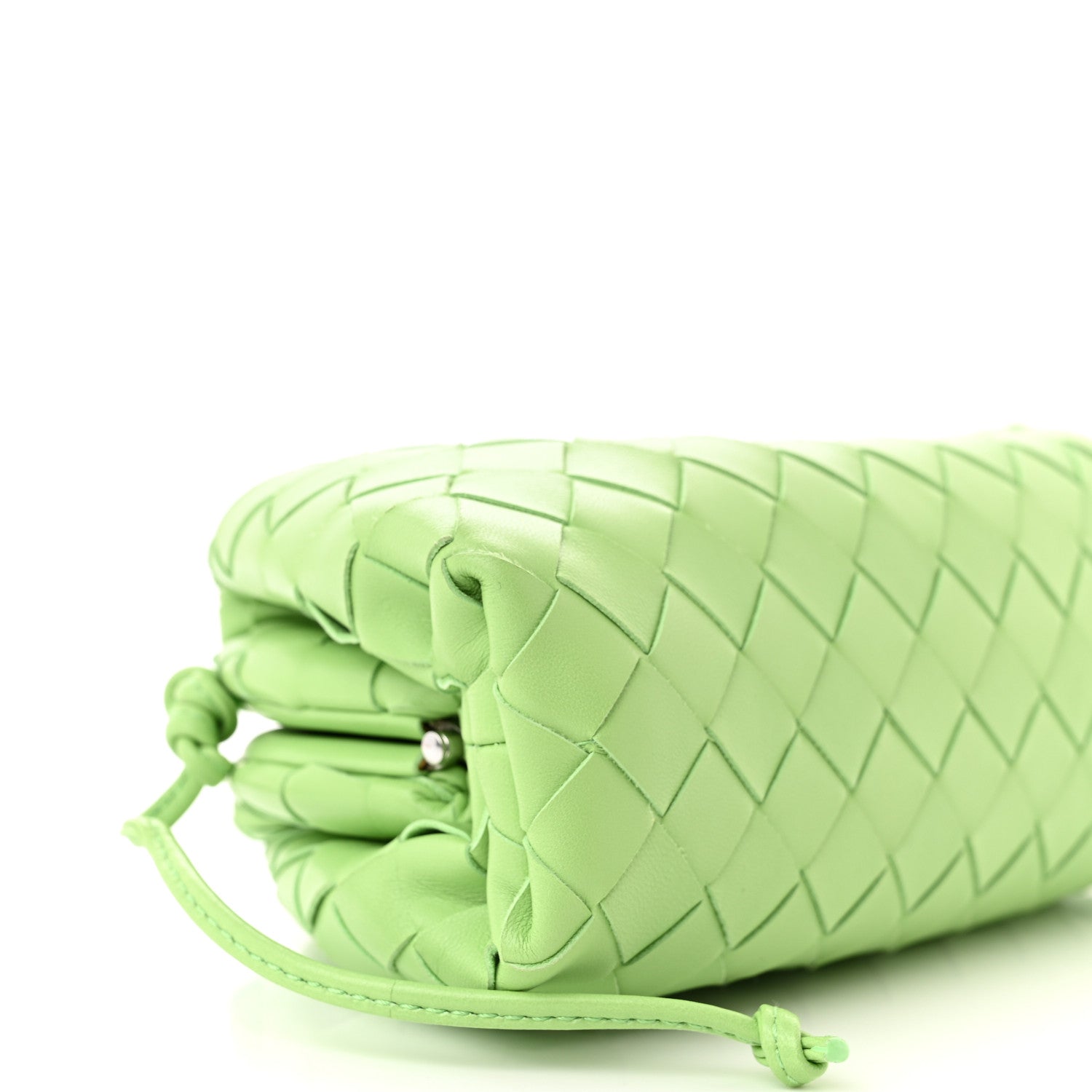 Bottega Veneta Nappa Intrecciato The Mini Pouch Pistachio 9 of 10