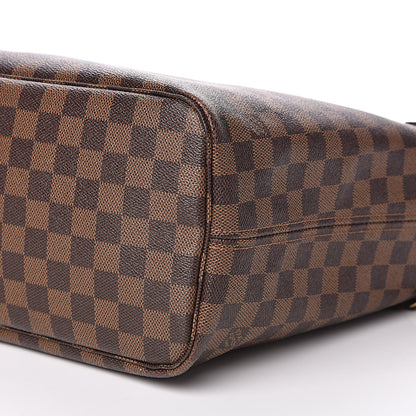 Louis Vuitton Damier Ebene Neo Neverfull MM Rose Ballerine 8 of 12