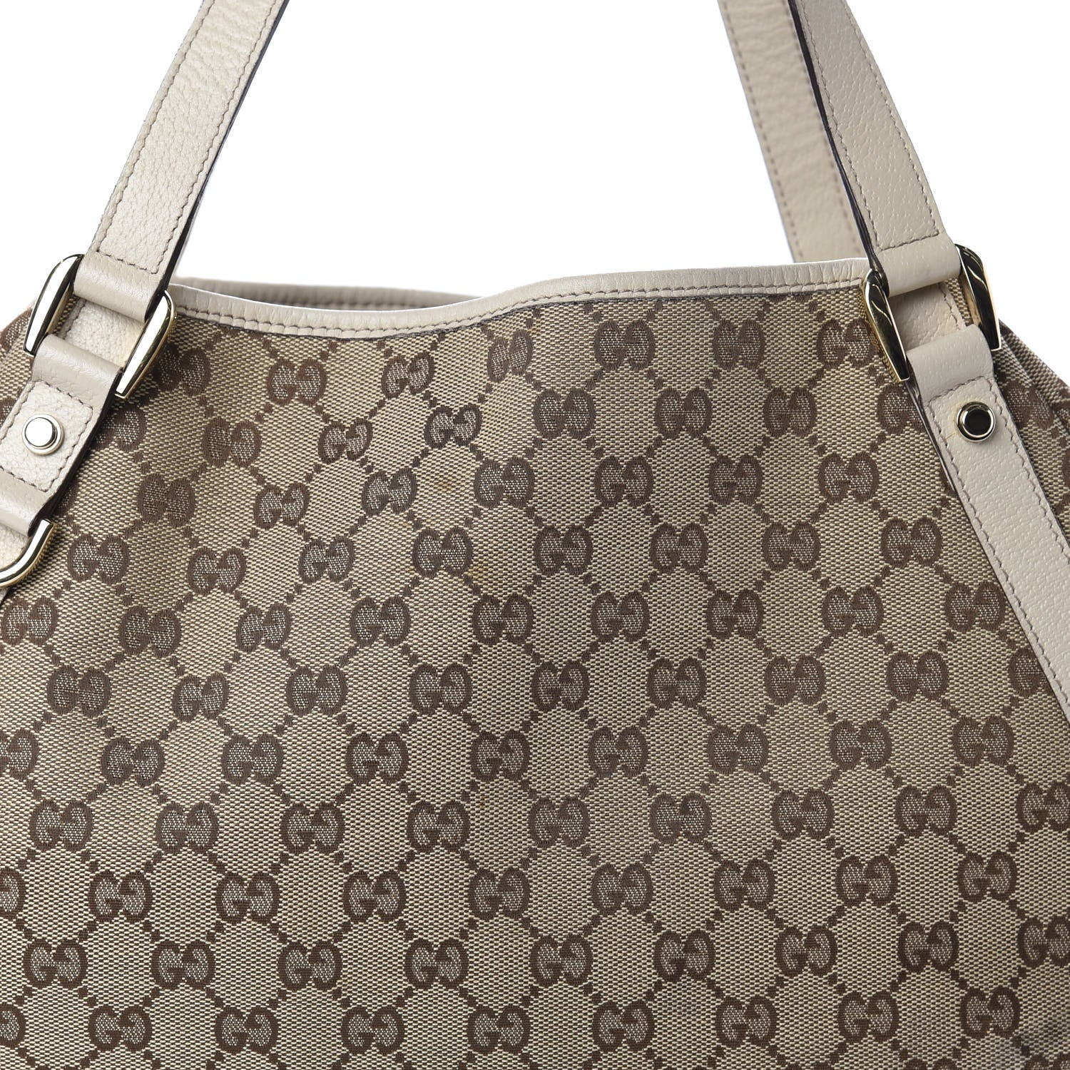 Gucci Monogram Medium Abbey Shoulder Bag Off White 10 of 10