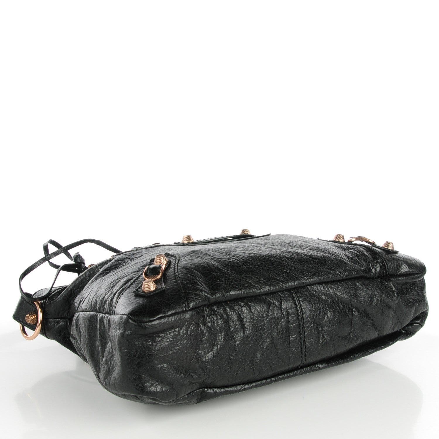 Balenciaga Agneau Giant 12 Rose Gold Hardware Town Black 4 of 8