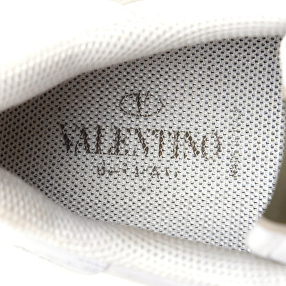Valentino Garavani Fabric Suede L'Amour Rockrunner Sneakers 43 White 9 of 11