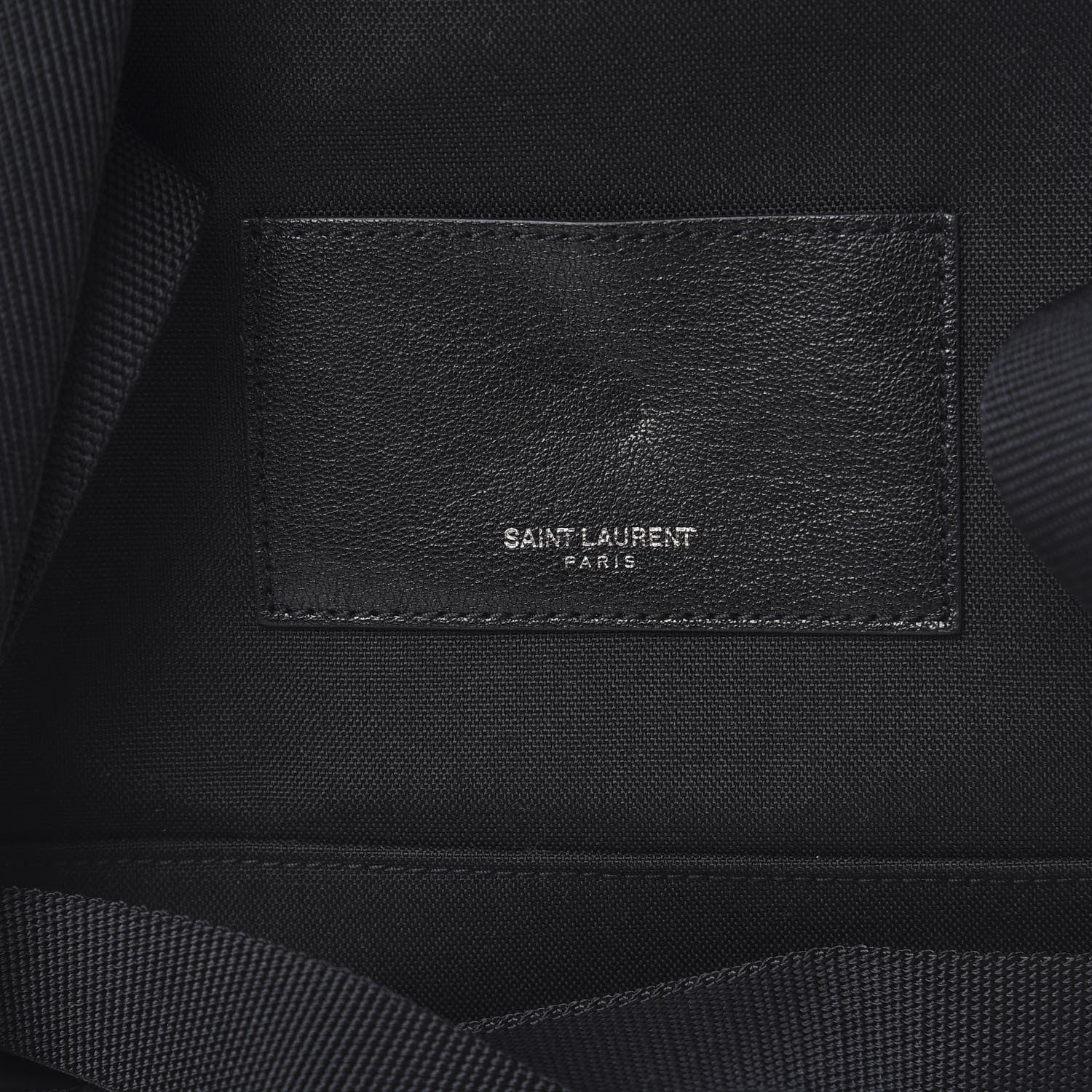 Saint Laurent Canvas City Studded Backpack Black 6 of 9
