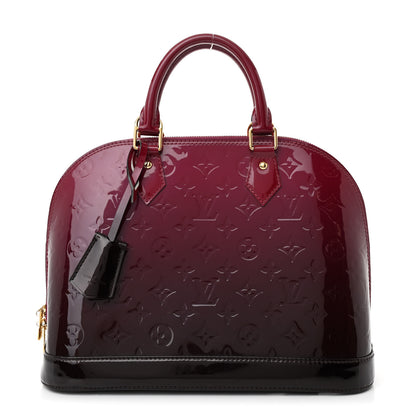 Louis Vuitton Vernis Degrade Alma PM Magenta 1 of 11