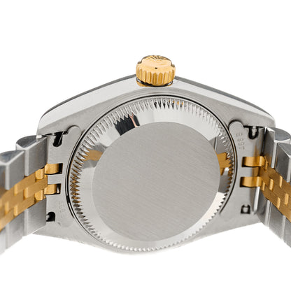 Rolex Stainless Steel 18K Yellow Gold Diamond 26mm Oyster Perpetual Datejust Watch Silver Jubilee 79173 4 of 4