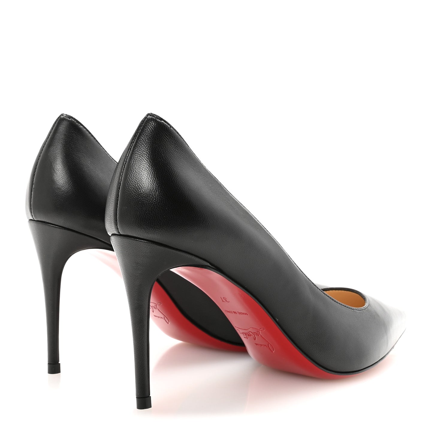 Nappa Shiny Kate 85 Pumps 37 Black