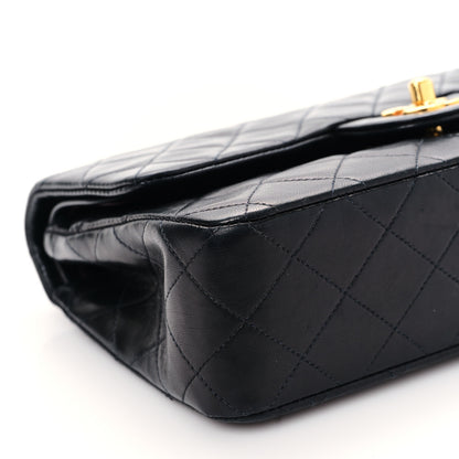 Chanel Lambskin Quilted Small Double Flap Black 9 of 10
