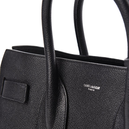 Saint Laurent Grained Calfskin Small Sac De Jour Black 11 of 11