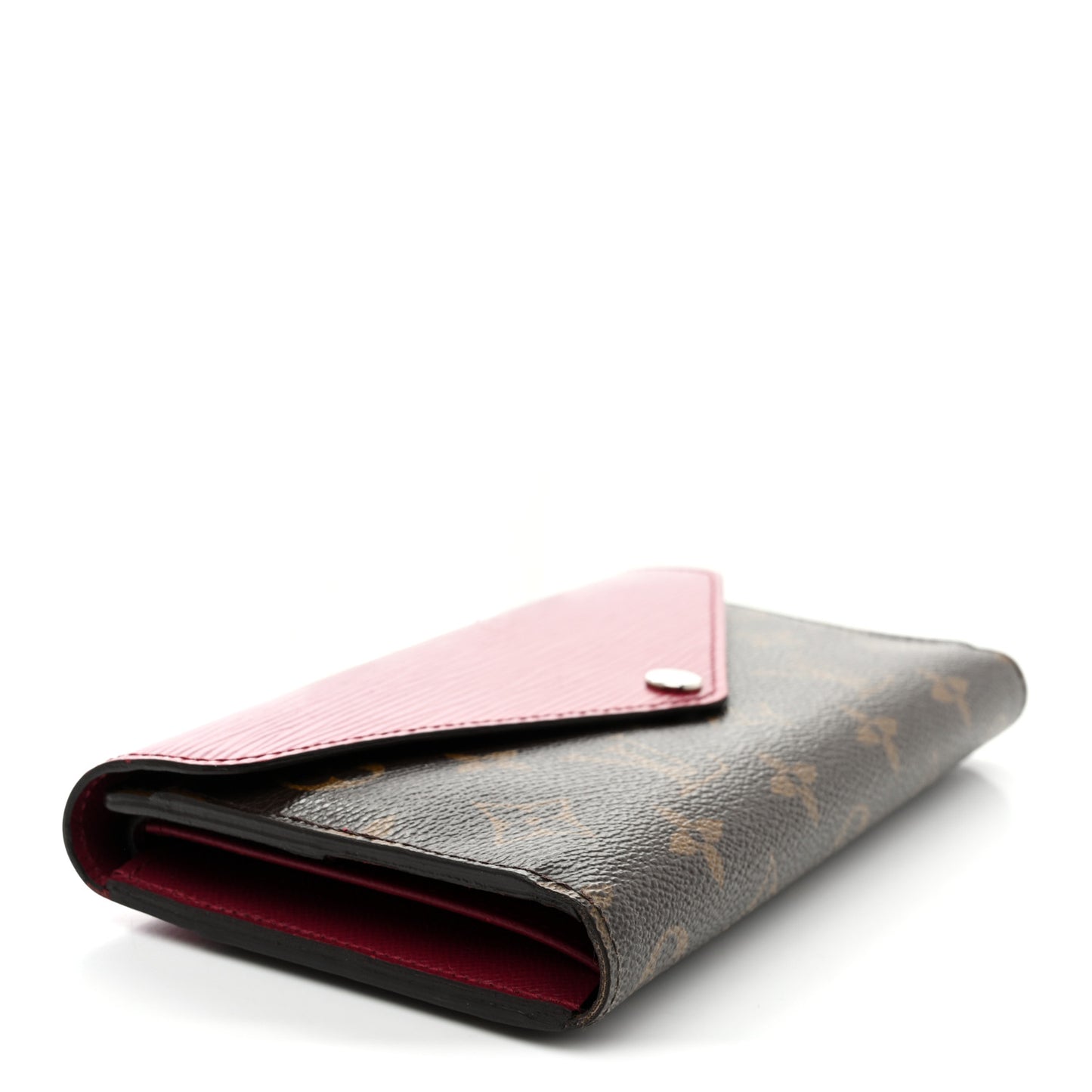 Monogram Epi Marie-Lou Long Wallet Fuchsia