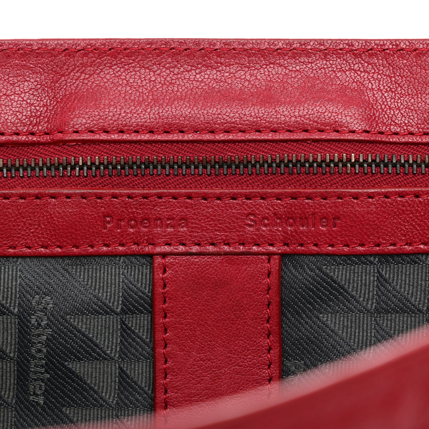 Proenza Schouler Lambskin Medium PS1 Satchel Raspberry 8 of 12