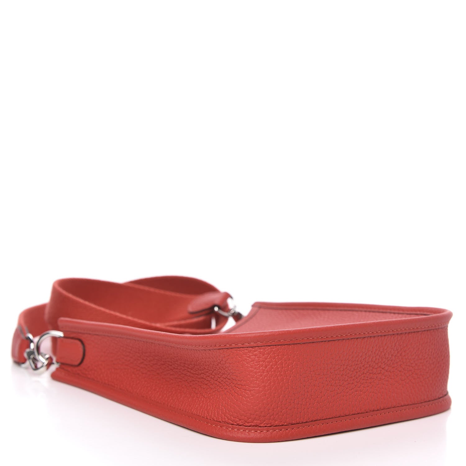 Hermes Taurillon Clemence Evelyne TPM Rouge Tomate 4 of 10