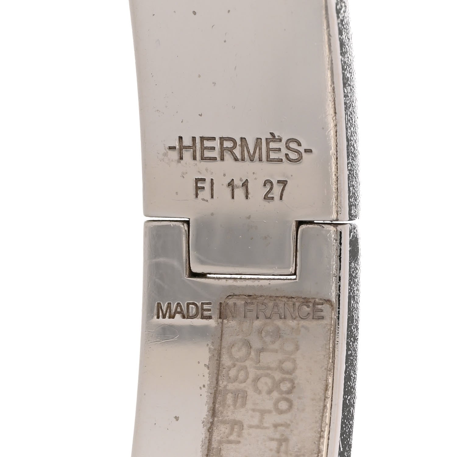 Hermes Enamel Narrow Clic Clac H Bracelet PM Rose Flamingo 4 of 4