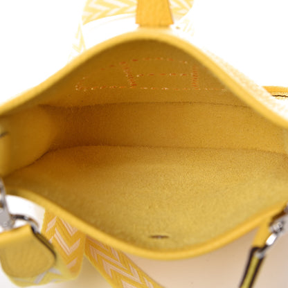 Hermes Taurillon Clemence Amazone Evelyne TPM Jaune De Naples White 5 of 9