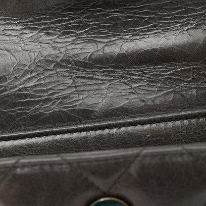 Chanel Glazed Calfskin Medium Perfect Edge Flap Grey 14 of 14