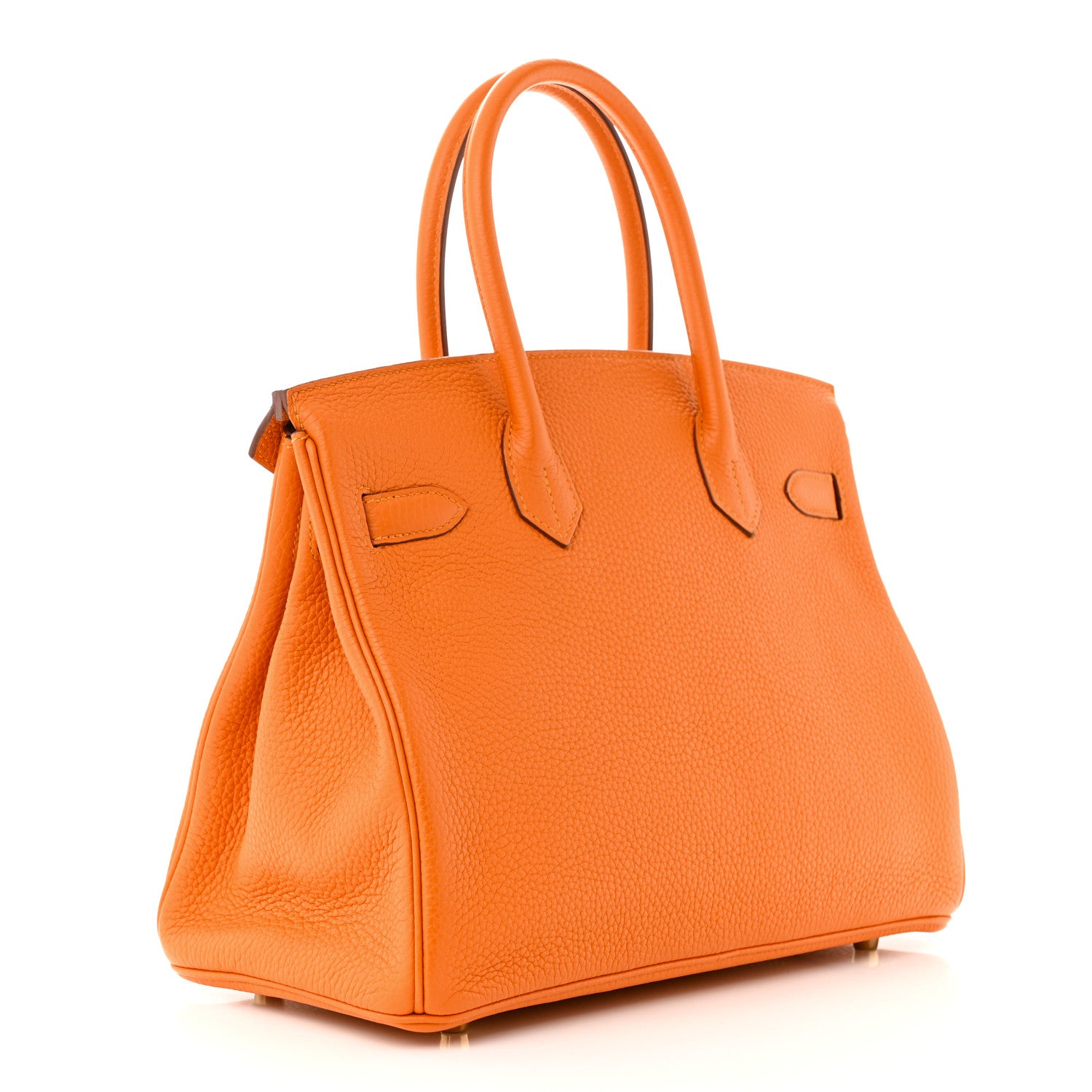 Hermes Taurillon Clemence Birkin 30 Abricot 3 of 12
