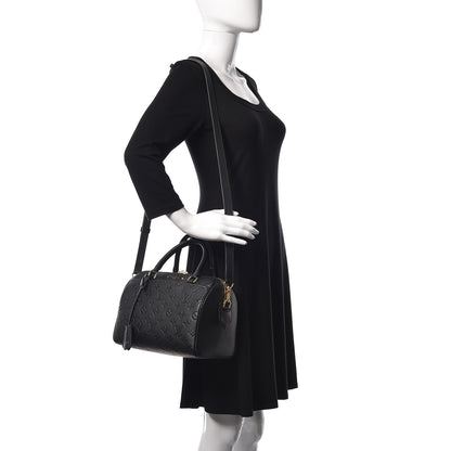 Louis Vuitton Empreinte Speedy Bandouliere 25 NM Black 2 of 9