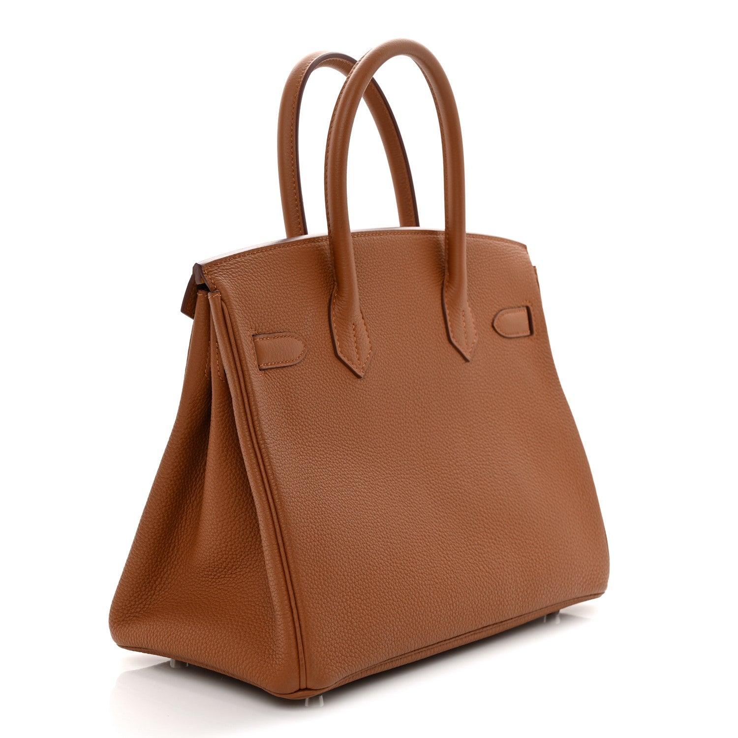 Hermes Togo Swift Officier Birkin 30 Gold Ambre 3 of 11