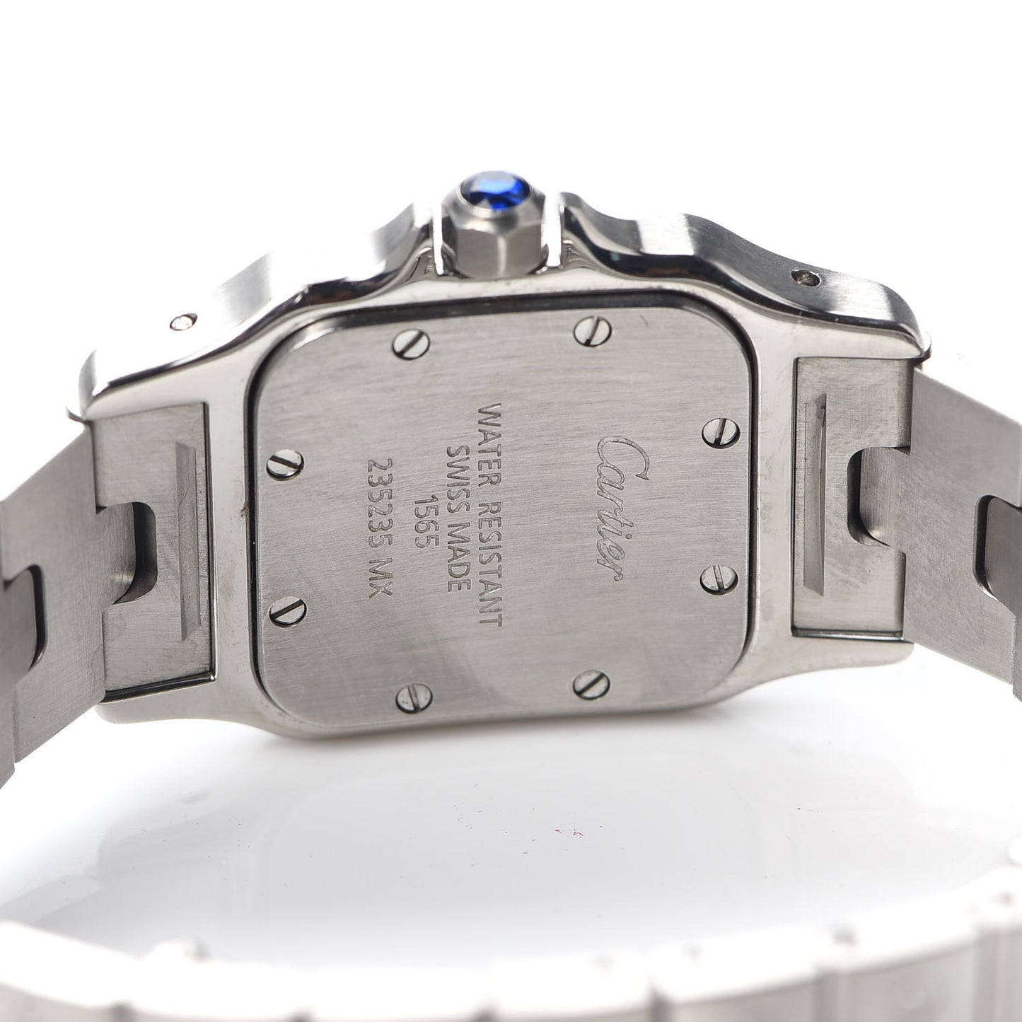 Stainless Steel 24mm Santos de Cartier Galbee Quartz Watch