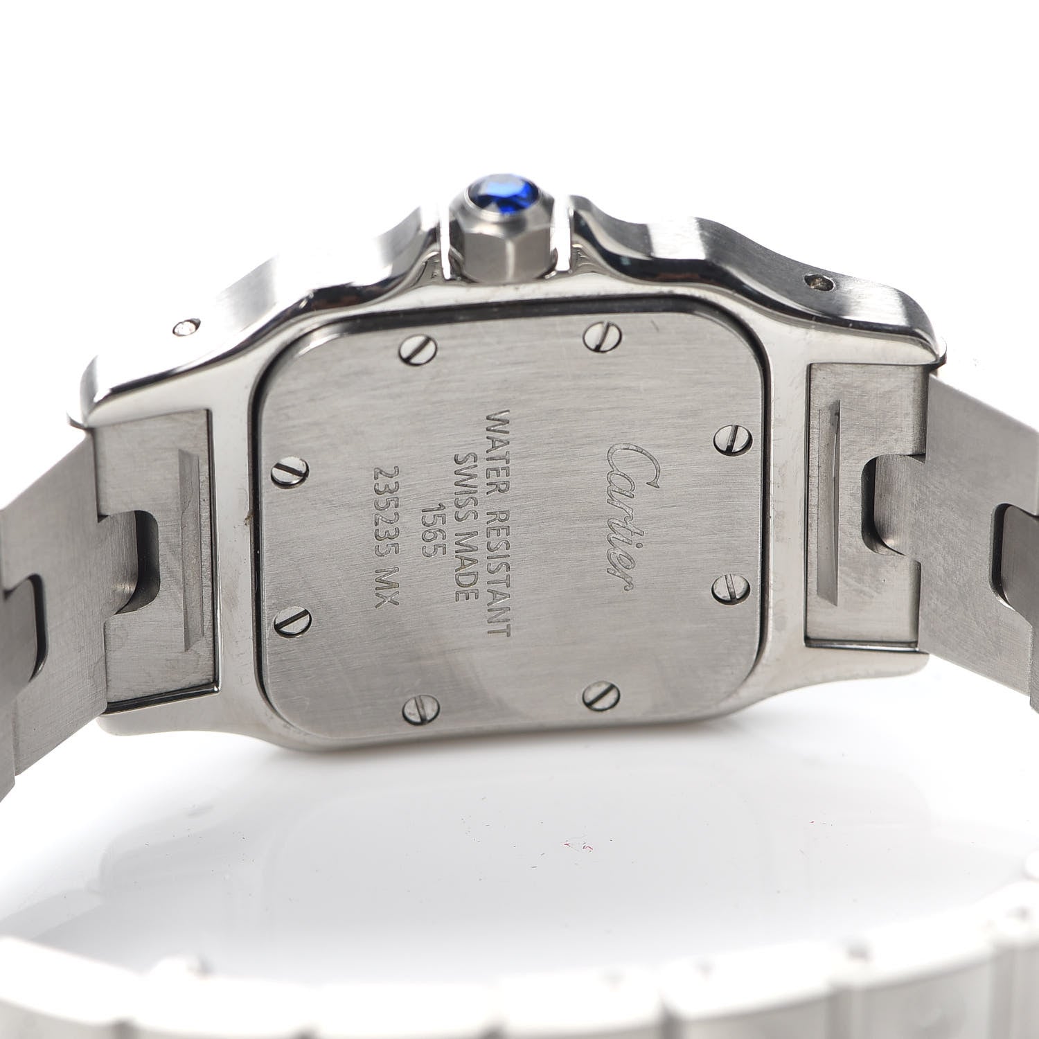 Cartier Stainless Steel 24mm Santos de Cartier Galbee Quartz Watch 4 of 5