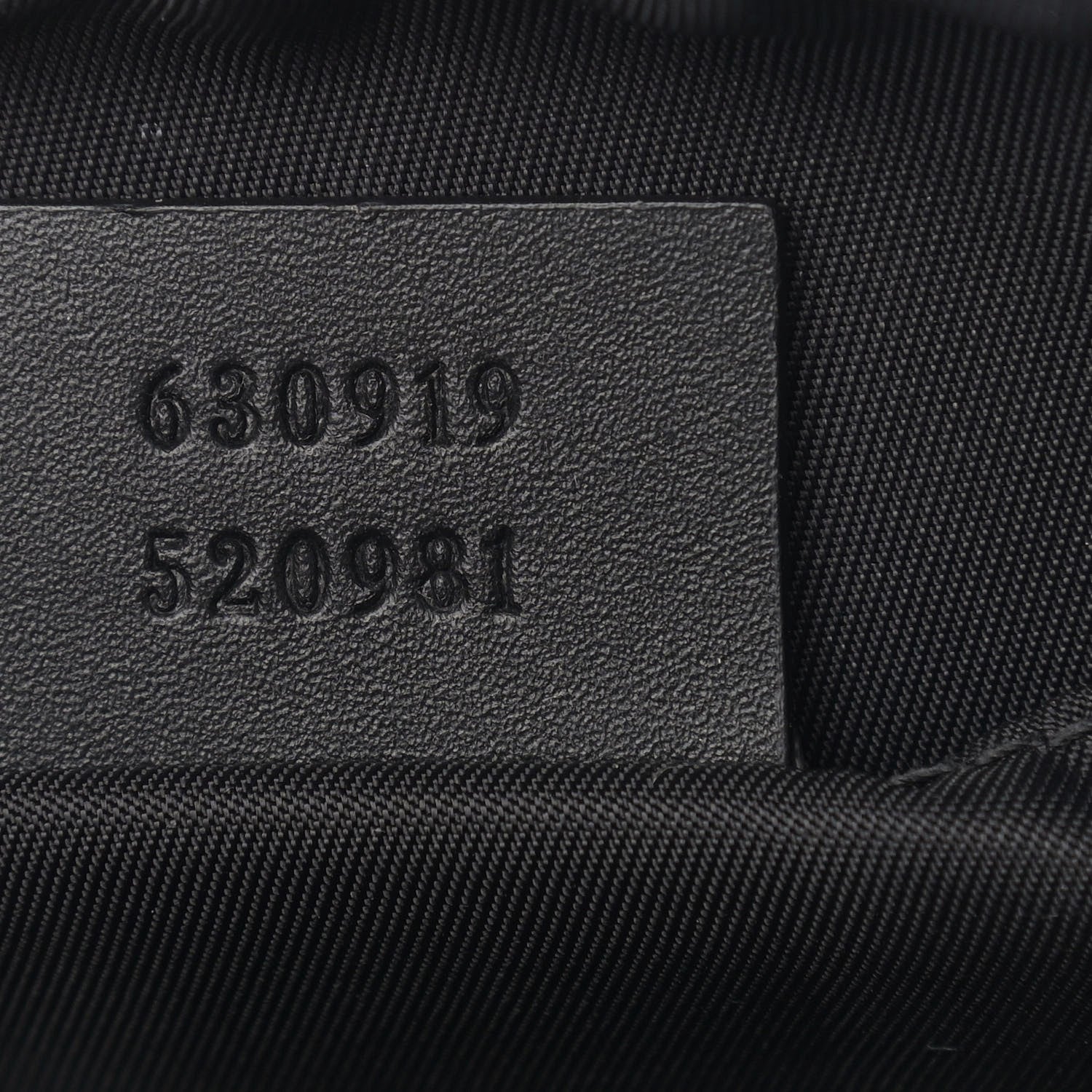 Gucci Canvas Web Slim Belt Bag Black 7 of 10