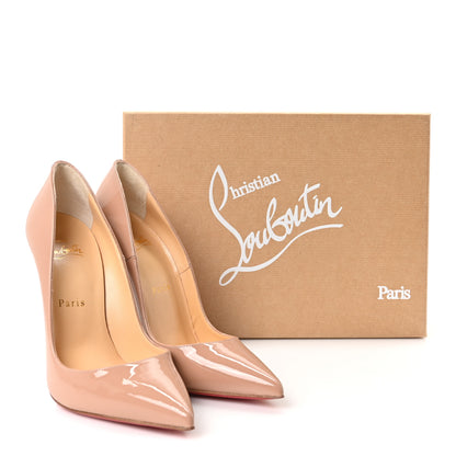 Christian Louboutin Patent So Kate 120 Pumps 37.5 Nude 9 of 9