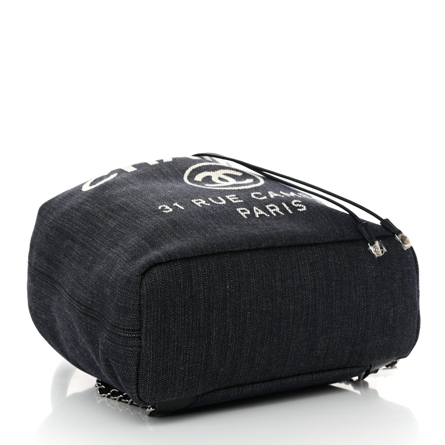 Canvas Large Deauville Backpack Denim Blue