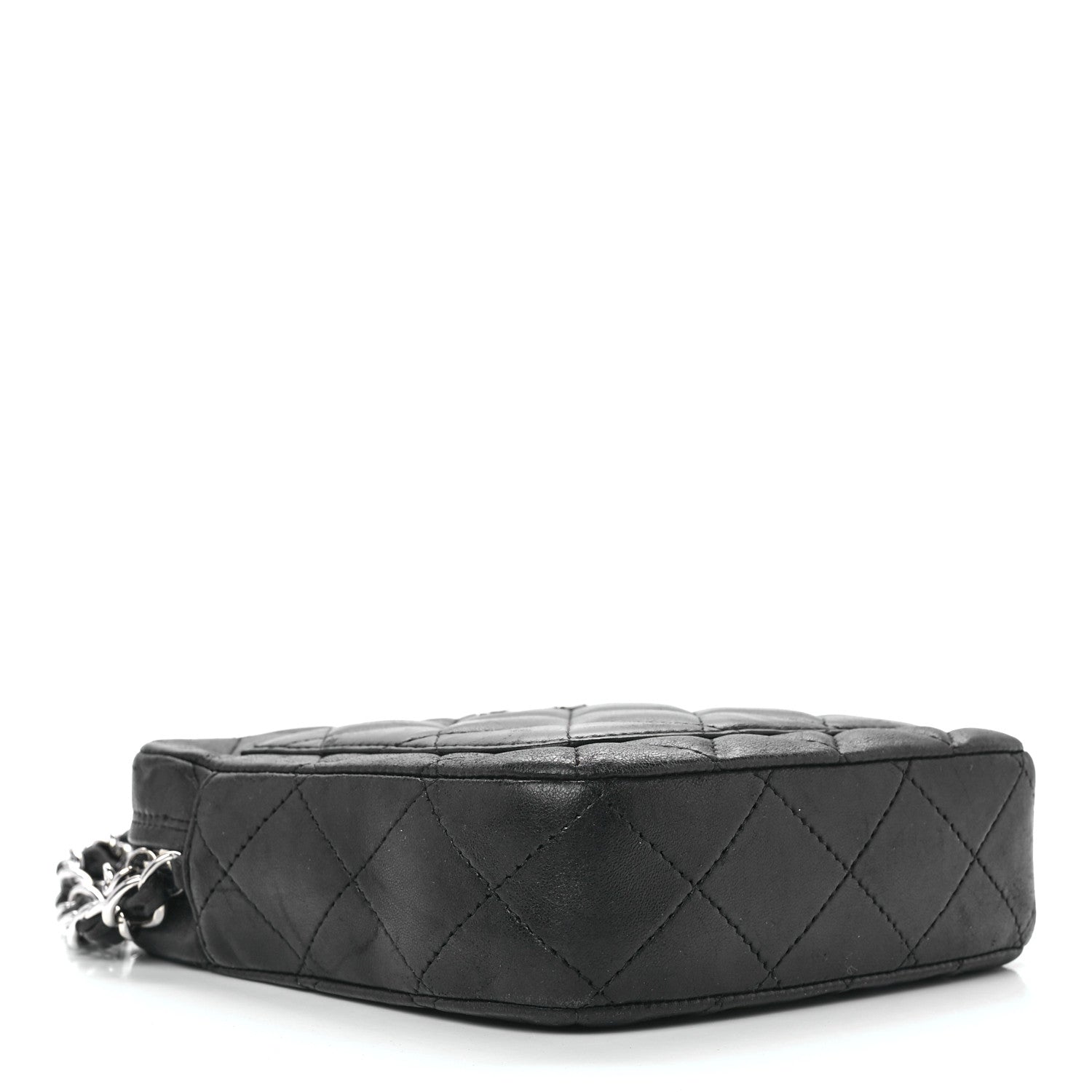 Chanel Lambskin Quilted Crossbody Black 3 of 10