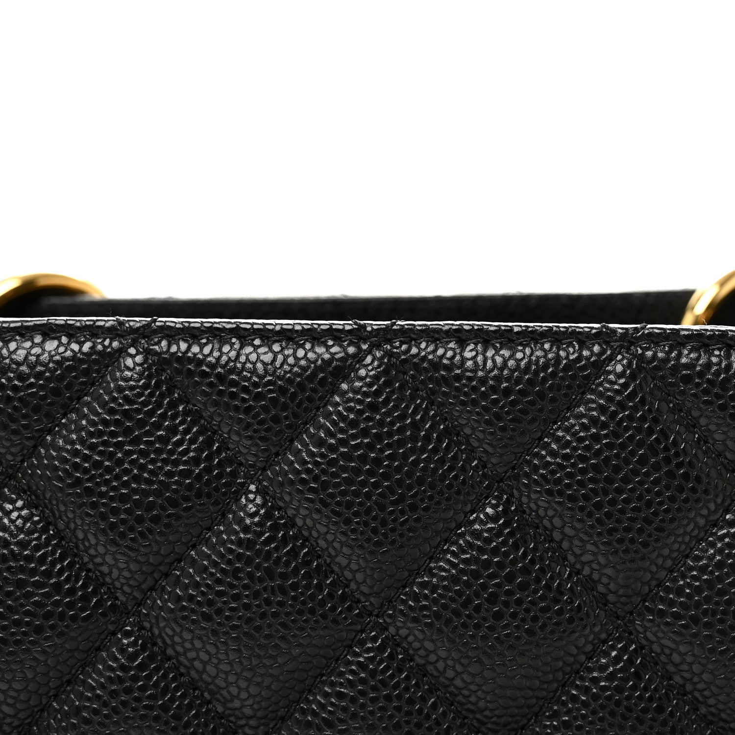 Chanel Caviar Quilted Grand Shopping Tote GST Black 8 of 10