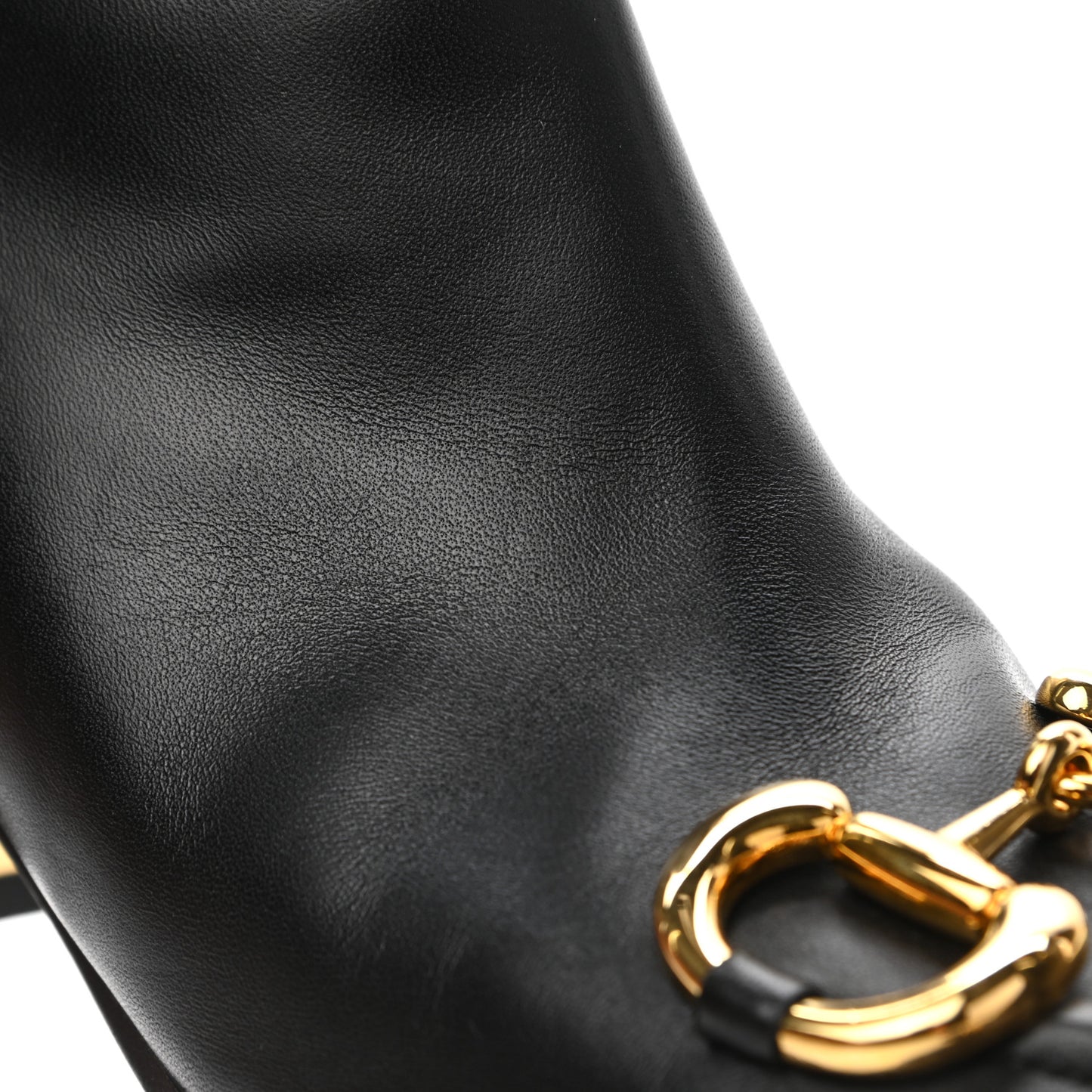 Nappa Charlotte Horsebit 55mm Ankle Boots 35.5 Black