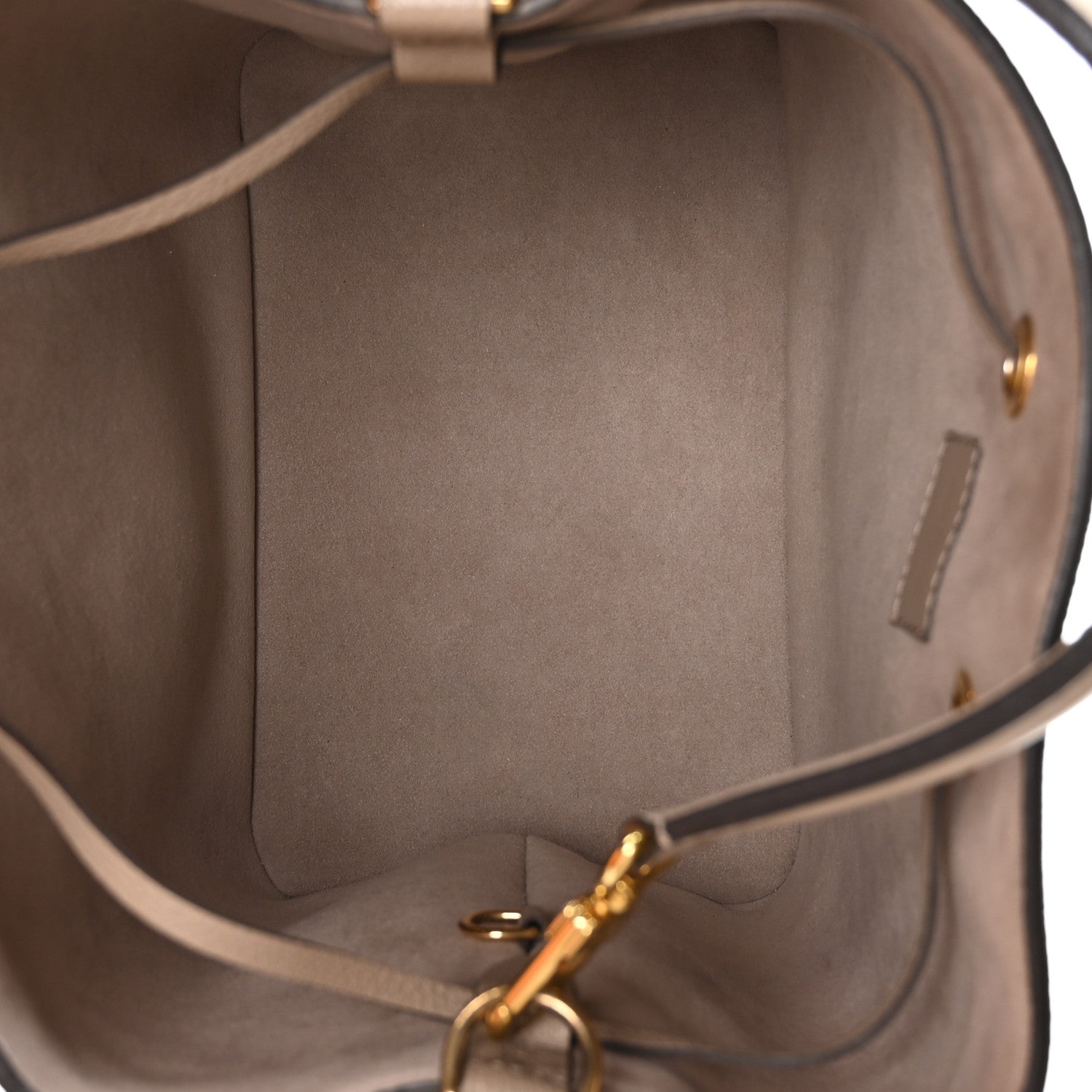 Louis Vuitton Empreinte Monogram Giant Neonoe MM Tourterelle Creme 6 of 11