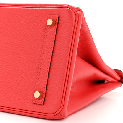 Hermes Epsom Birkin 30 Rouge Tomate 10 of 15
