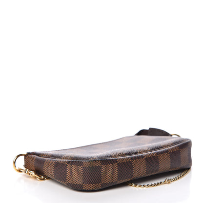 Louis Vuitton Damier Ebene Mini Pochette Accessories 4 of 9
