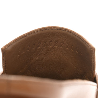 Hermes Goatskin Blossom Mules 35 Marron Havane 9 of 10