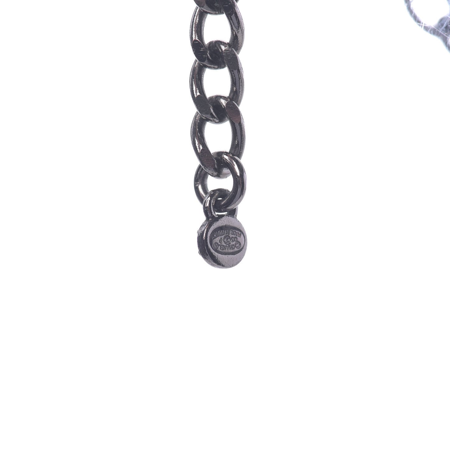 Ruthenium CC Multistrand Necklace Black