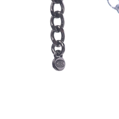 Chanel Ruthenium CC Multistrand Necklace Black 6 of 7