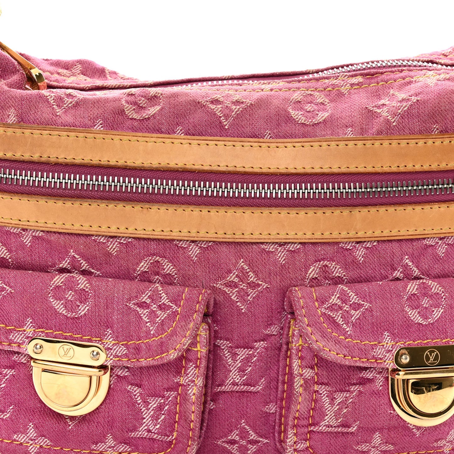 Denim Baggy PM Fuchsia