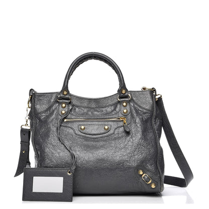 Balenciaga Agneau Giant 12 Gold Hardware Velo Gris Tarmac 1 of 15