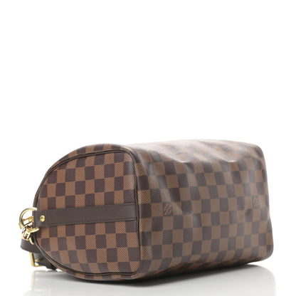 Louis Vuitton Damier Ebene Speedy Bandouliere 25 4 of 15