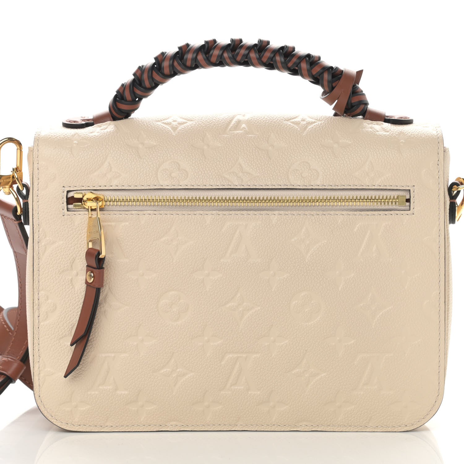 Louis Vuitton Empreinte Braided Pochette Metis Creme Beige Caramel 12 of 12