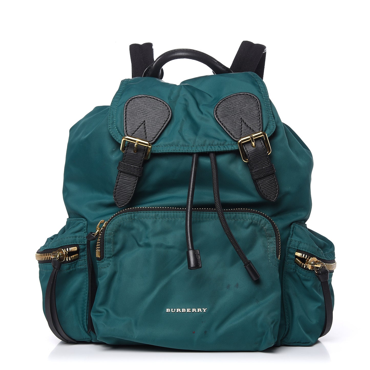 Nylon Medium Rucksack Backpack Pine Green