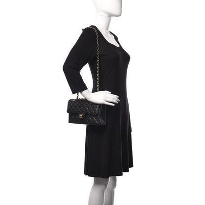 Chanel Caviar Quilted Small Double Flap Black 2 of 10