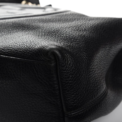 Gucci Pebbled Calfskin Medium Soho Chain Shoulder Bag Black 10 of 13