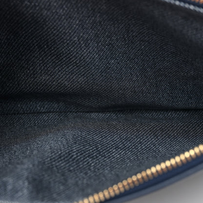 Louis Vuitton Lambskin Embossed Monogram Coussin PM Denim Blue 7 of 12