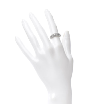 Cartier 18K White Gold Diamond 6mm Etincelle De Band Ring 48 4.5 2 of 5