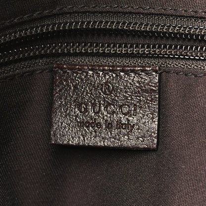 Gucci Monogram Web Medium Flap Messenger Beige Dark Brown 6 of 10